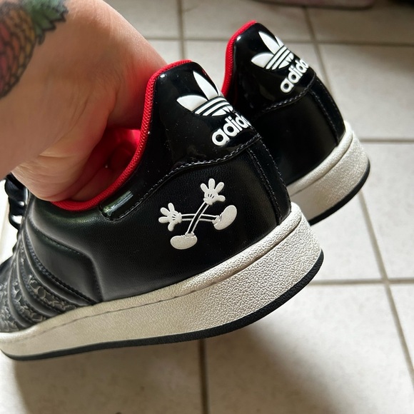 AUTHENTIC ADIDAS ORIGINALS SUPERSTAR 2 II MICKEY X G48969 size 10 1/2 - Picture 7 of 8
